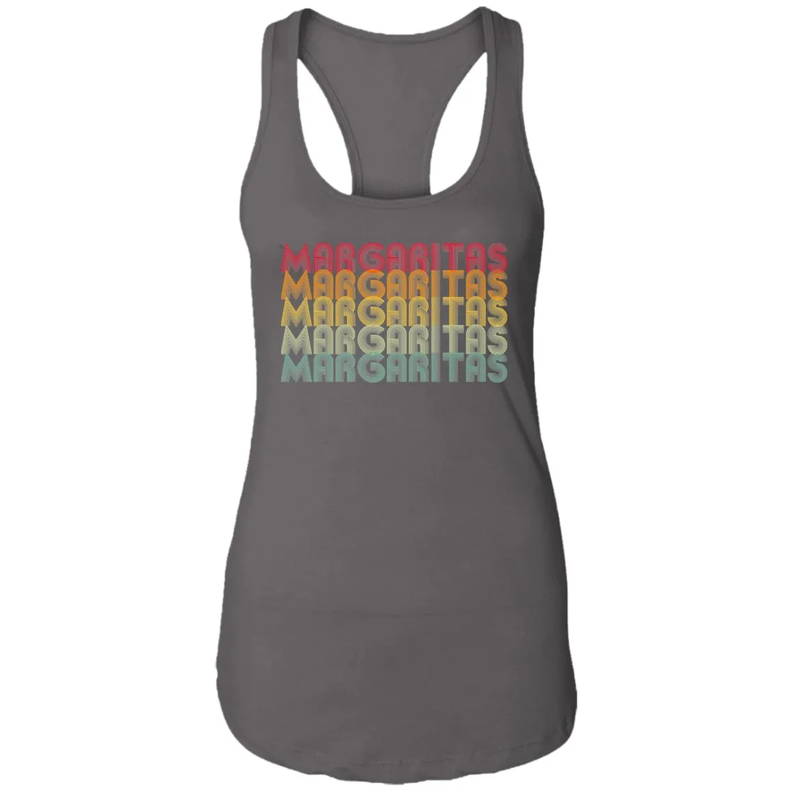 Margaritas - Margaritas - Margaritas... Classic Retro Drinking Partying Tank Top