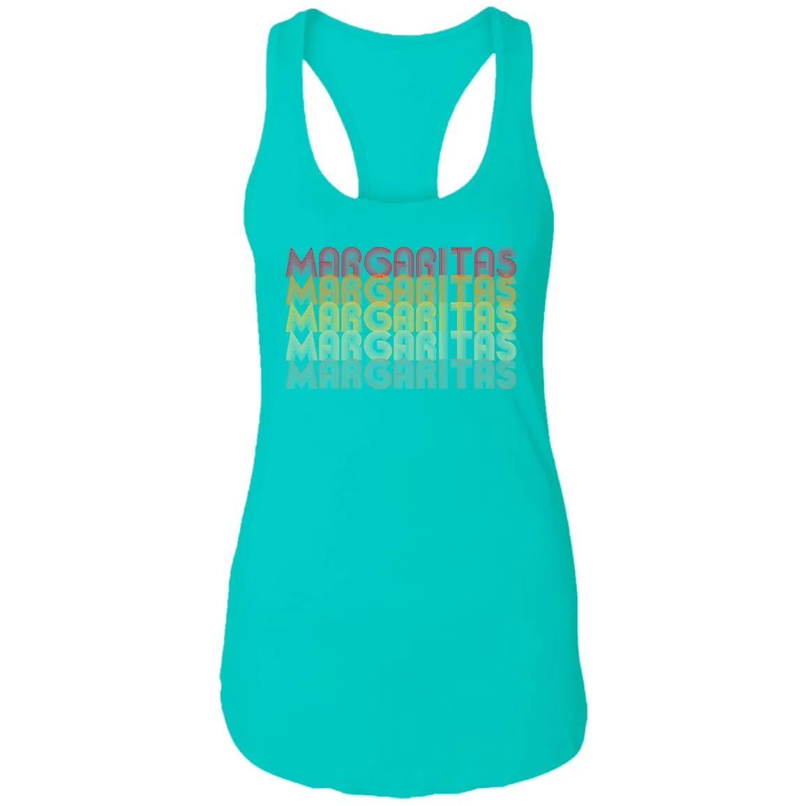 Margaritas - Margaritas - Margaritas... Classic Retro Drinking Partying Tank Top