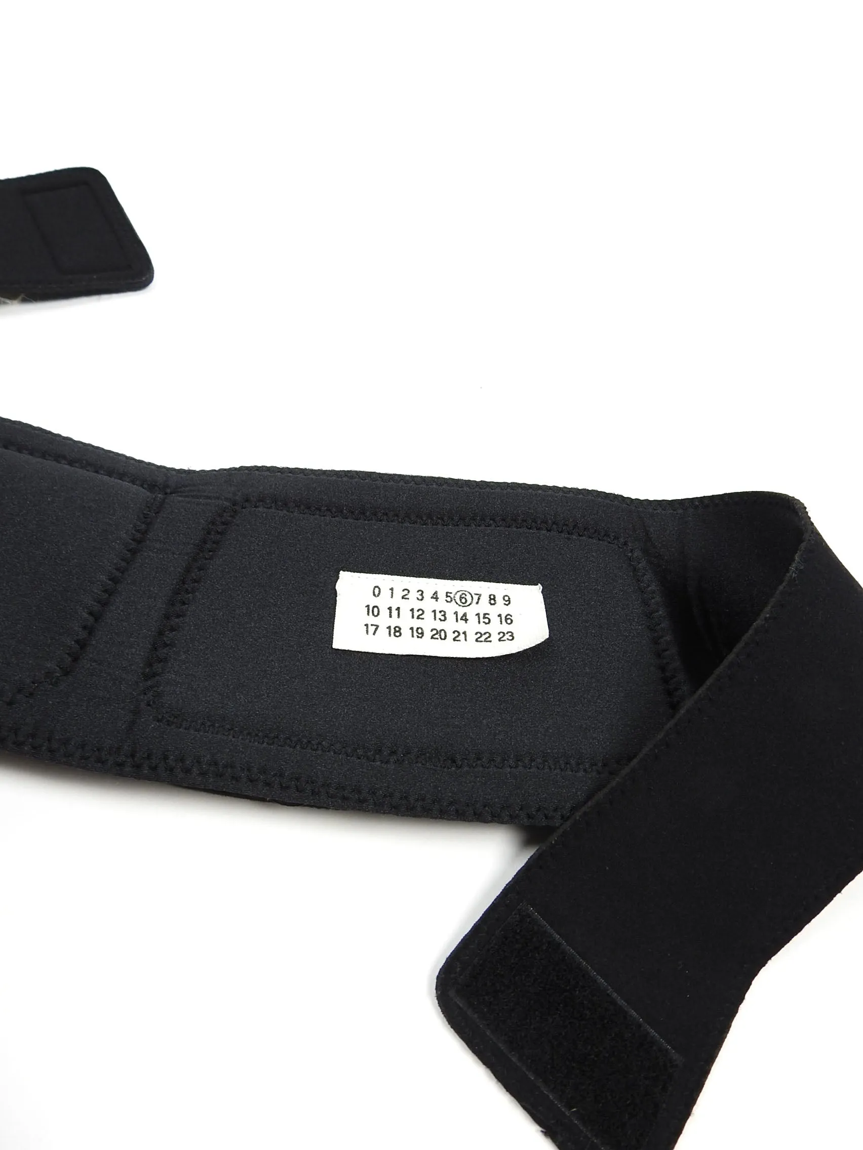 Margiela Neoprene Belt Bag Black