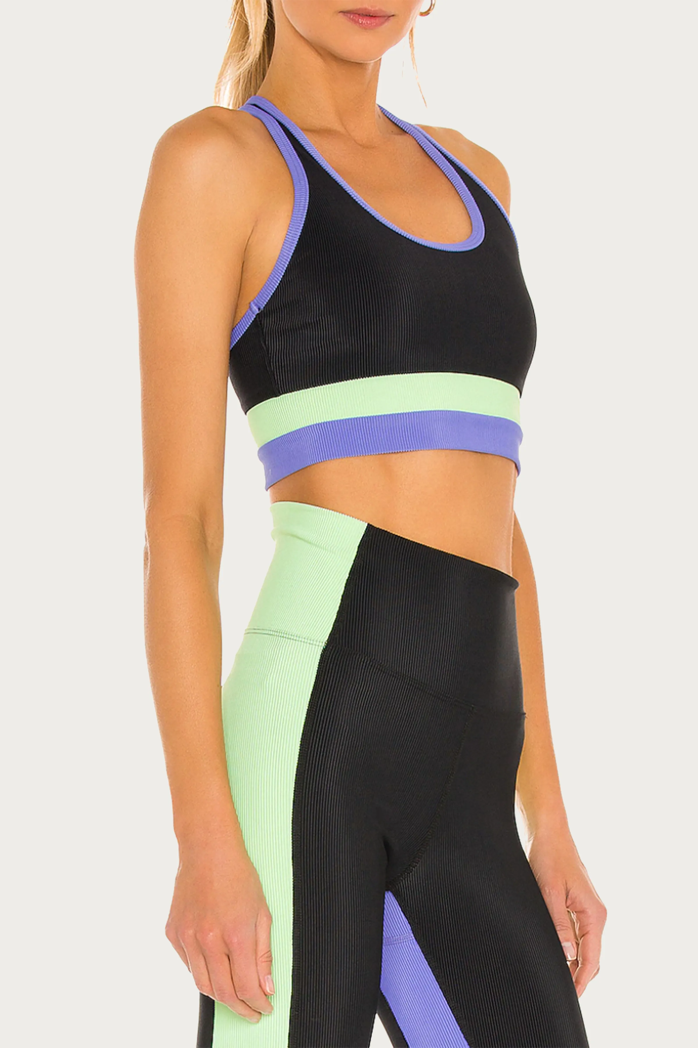 MARIANNE RIBBED SPORTS BRA