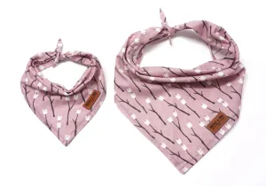 Marshmallows On A Stick Dusty Rose - Pet Bandana