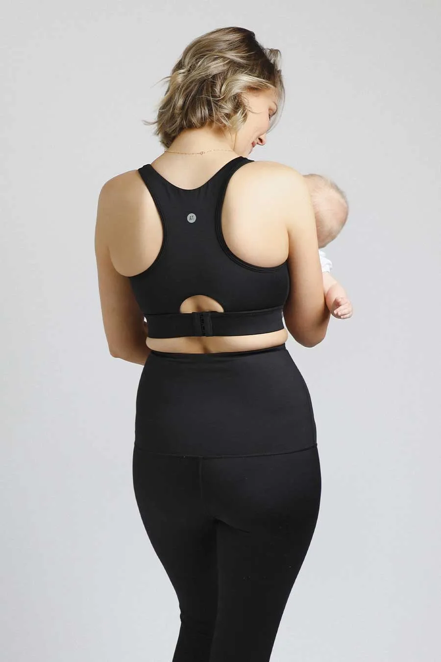 Maternity Sports Bra - Black