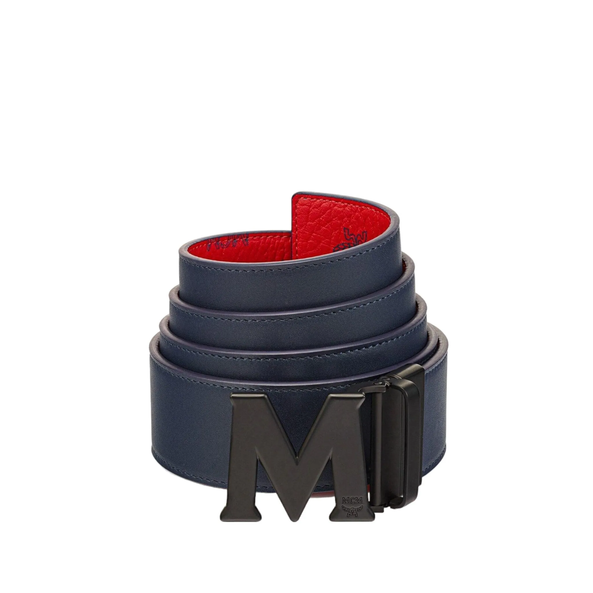 MCM Claus Matte M 1.75" Reversible Belt in Visetos