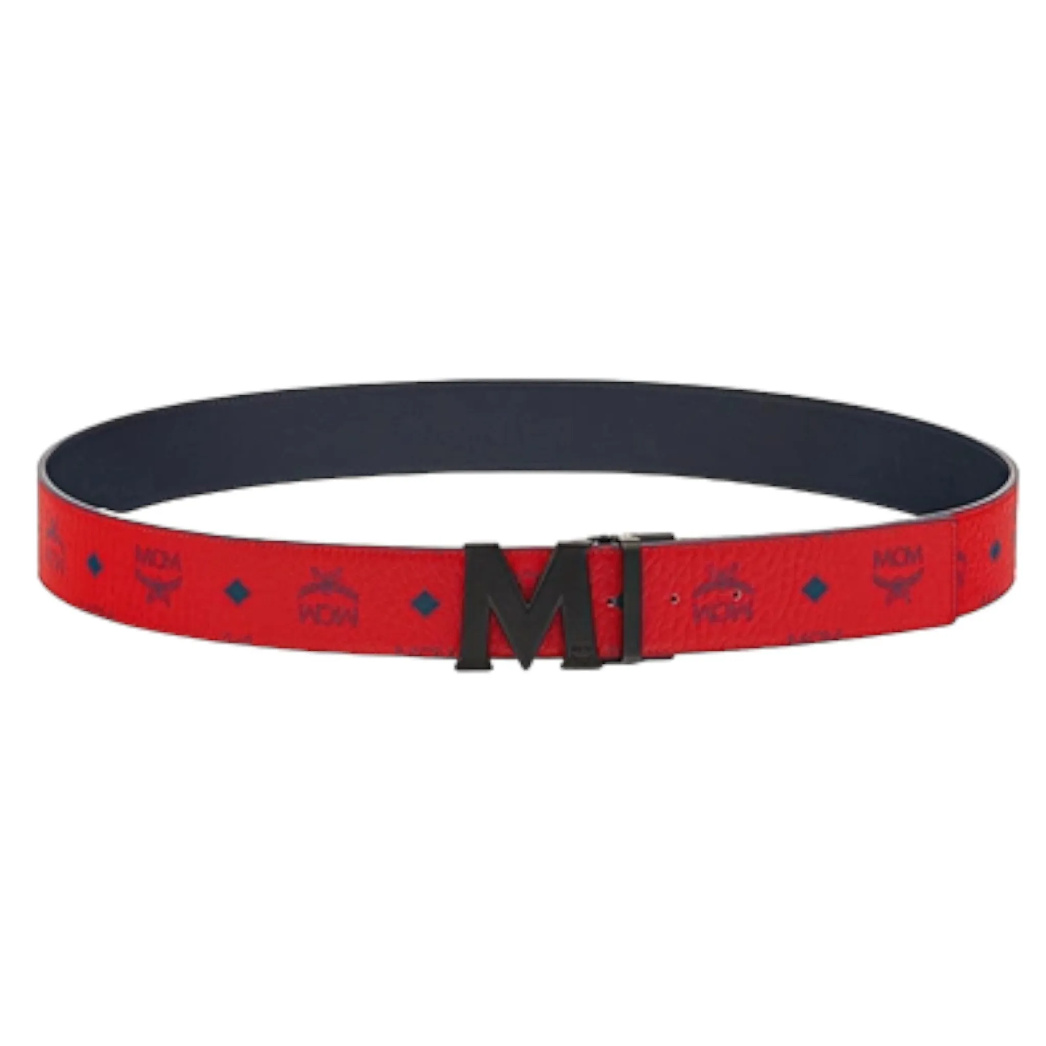 MCM Claus Matte M 1.75" Reversible Belt in Visetos