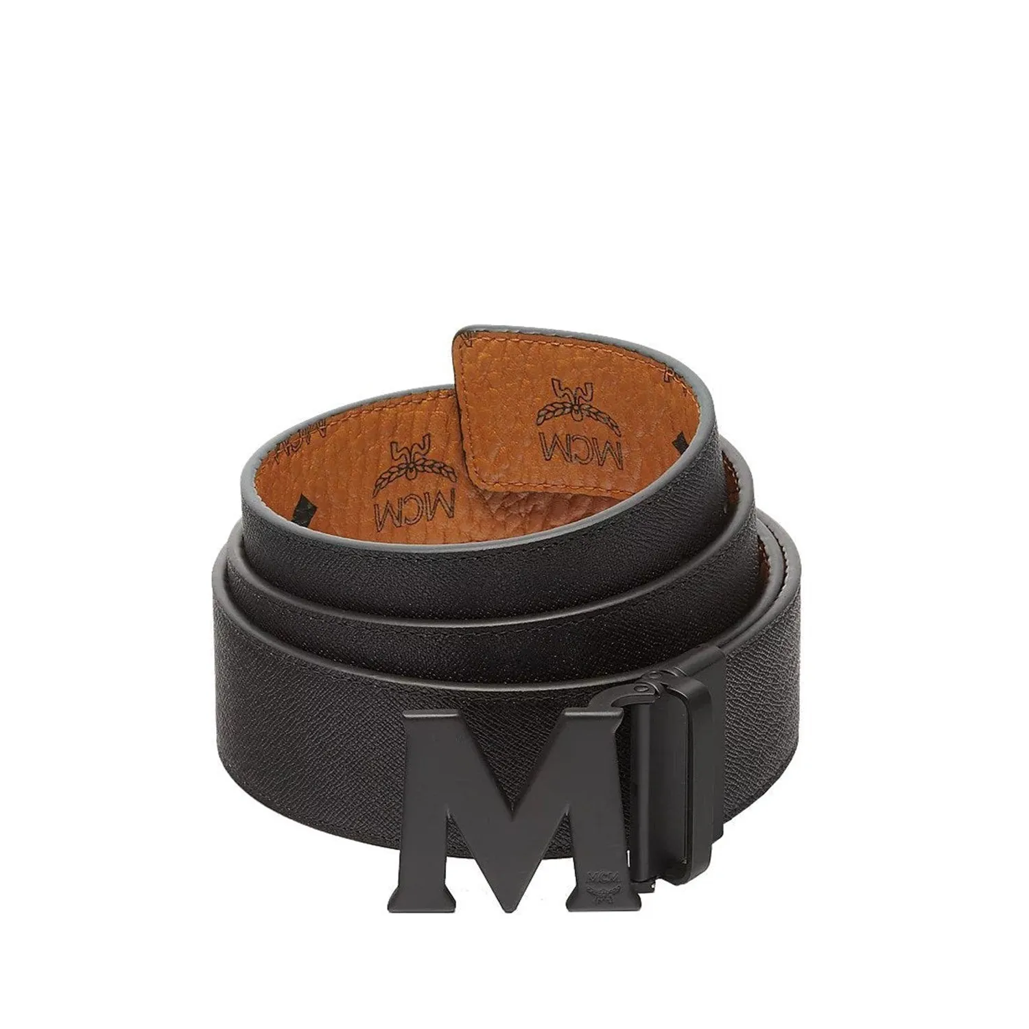 MCM Claus Matte M 1.75" Reversible Belt in Visetos