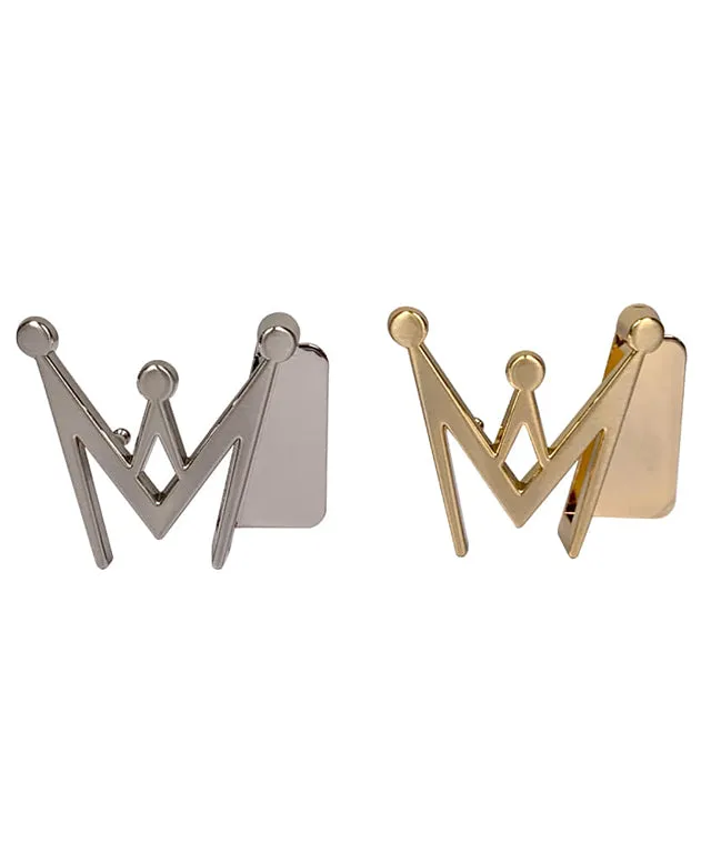 MEASPHERA CROWN REVERSIBLE BELT - SILVER