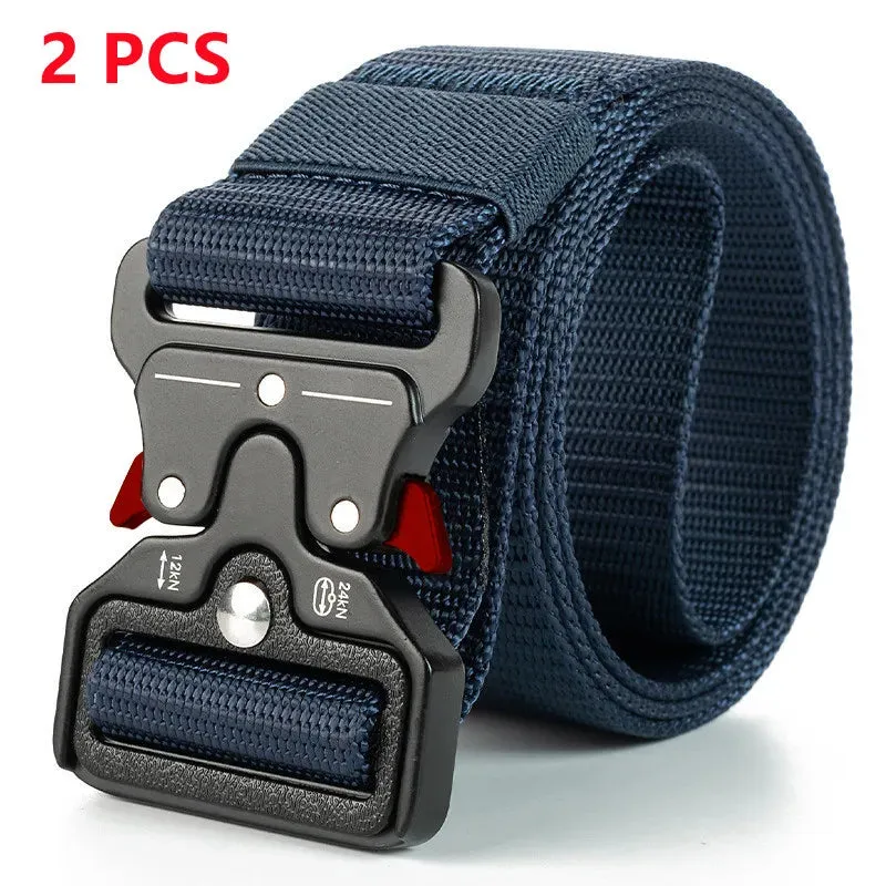 Men Belt Army Outdoor Hunting Tactical Multi Function Combat