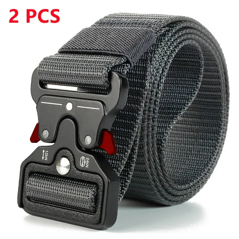 Men Belt Army Outdoor Hunting Tactical Multi Function Combat