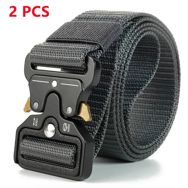 Men Belt Army Outdoor Hunting Tactical Multi Function Combat