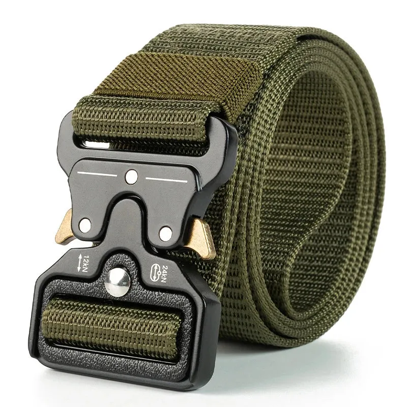 Men Belt Army Outdoor Hunting Tactical Multi Function Combat