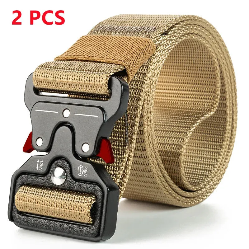 Men Belt Army Outdoor Hunting Tactical Multi Function Combat