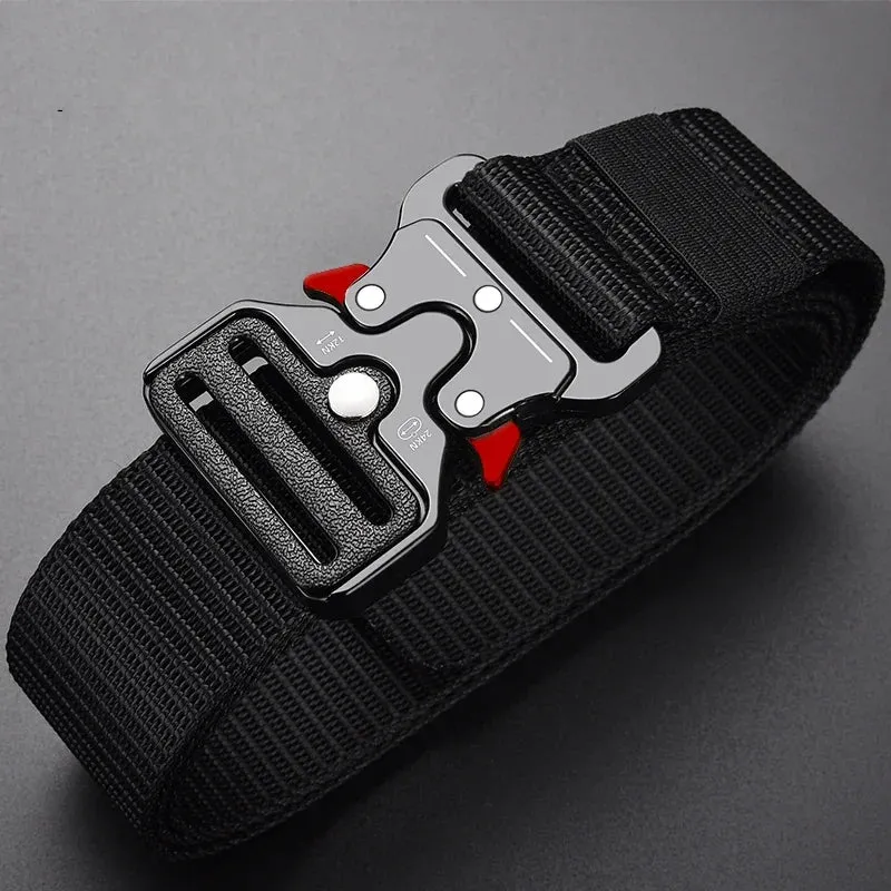 Men Belt Army Outdoor Hunting Tactical Multi Function Combat