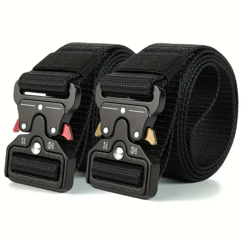 Men Belt Army Outdoor Hunting Tactical Multi Function Combat