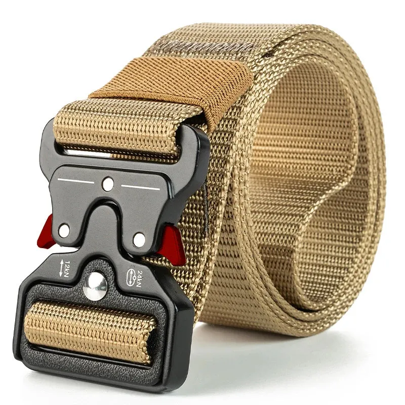 Men Belt Army Outdoor Hunting Tactical Multi Function Combat