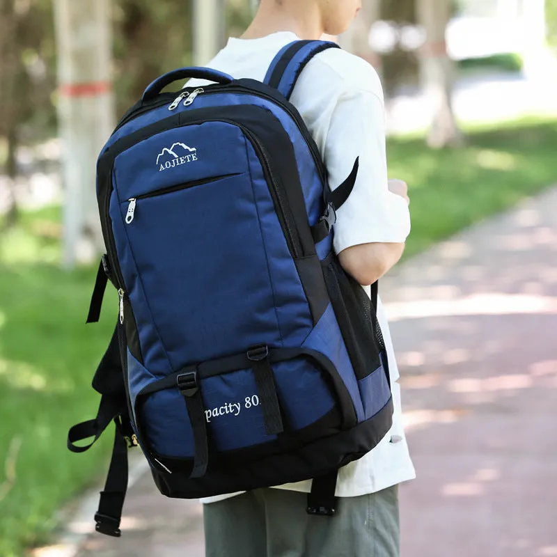 Men Double Shoulder Backpack