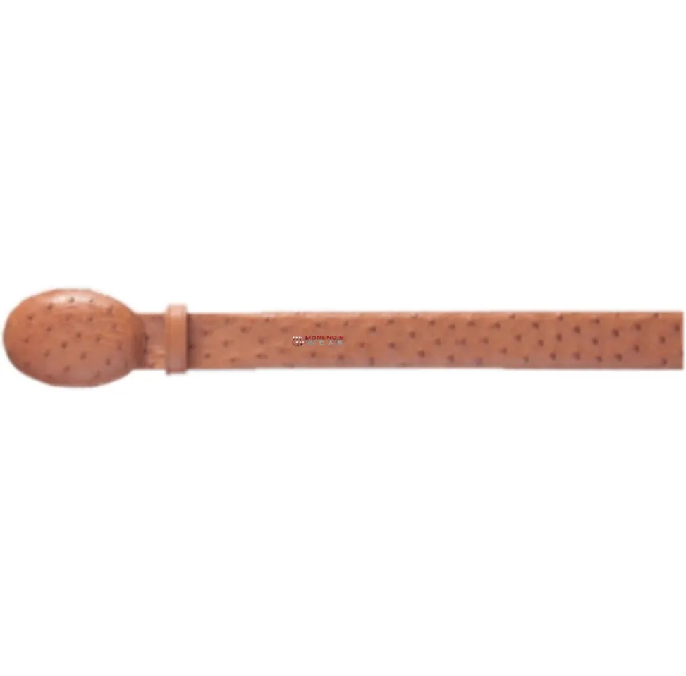 Men’s Los Altos Ostrich Cowboy Belt Adjustable