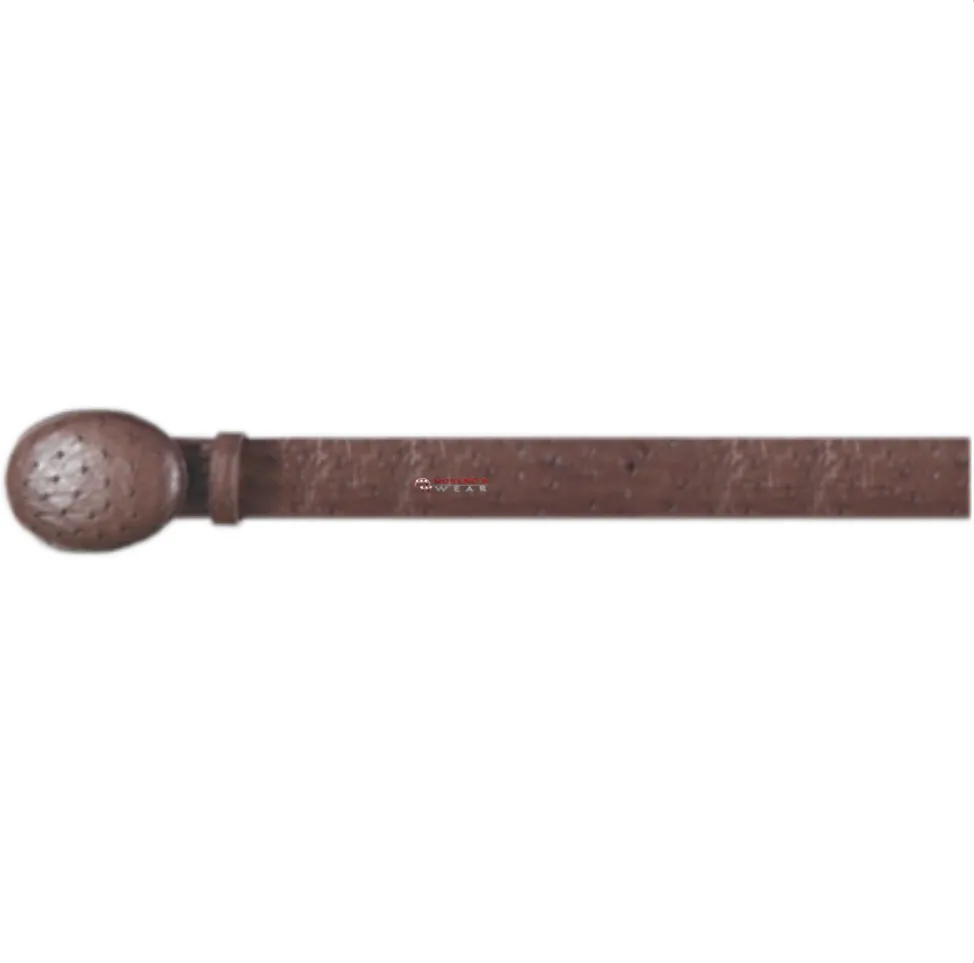 Men’s Los Altos Ostrich Cowboy Belt Adjustable