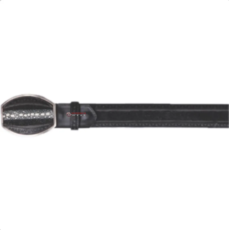 Men’s Los Altos Stingray RowStone Laser Design Belt