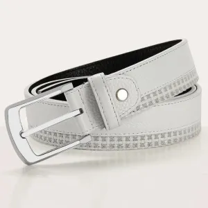 Men's Metal Plated Designer Belt