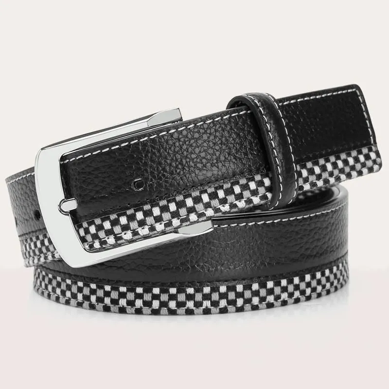 Men's Metal Plated Designer Belt