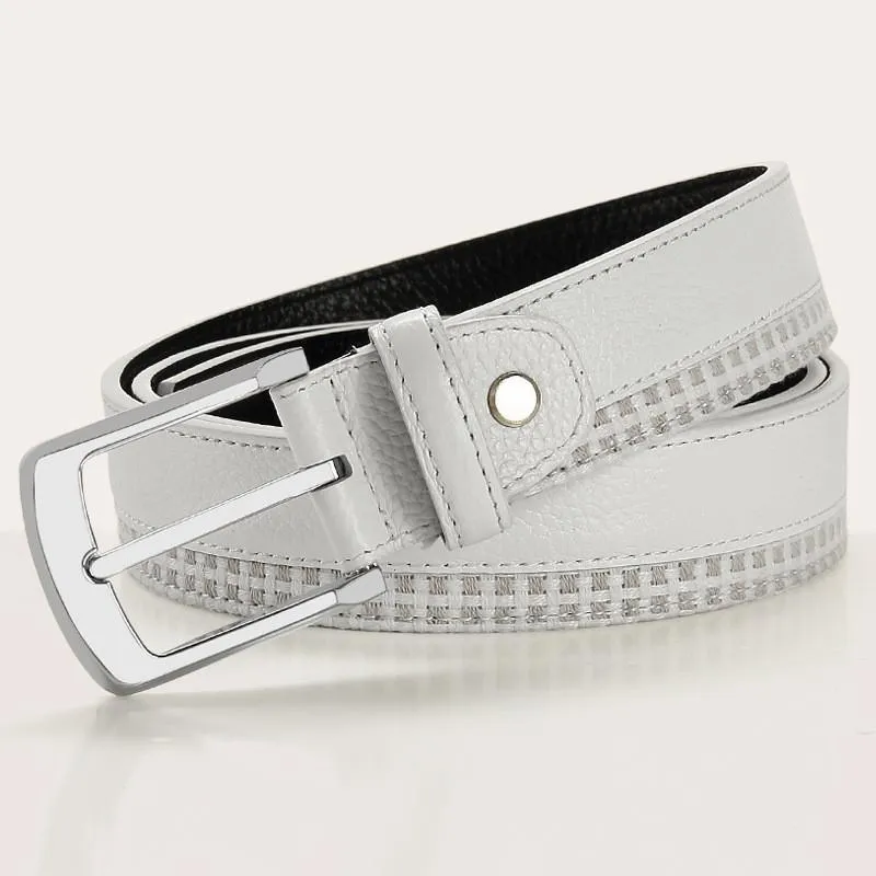 Men's Metal Plated Designer Belt