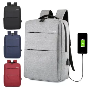 Men's Stylish Computer Business Gift Printing Backpacks