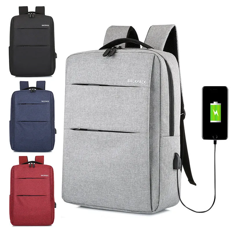 Men's Stylish Computer Business Gift Printing Backpacks