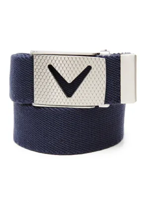 Mens Webbed Chev Belt