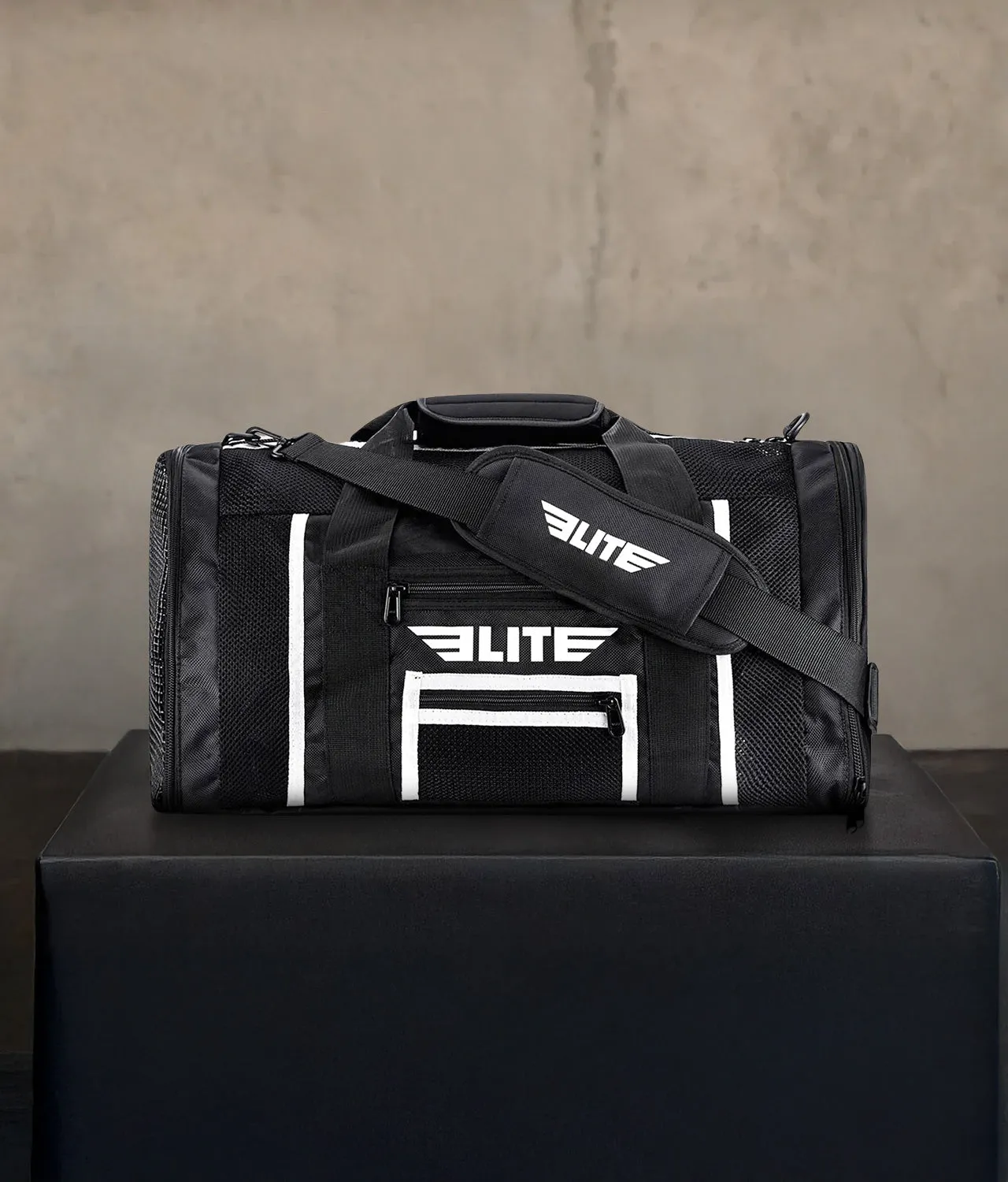 Mesh Black Large Brazilian Jiu Jitsu BJJ Gear Gym Bag