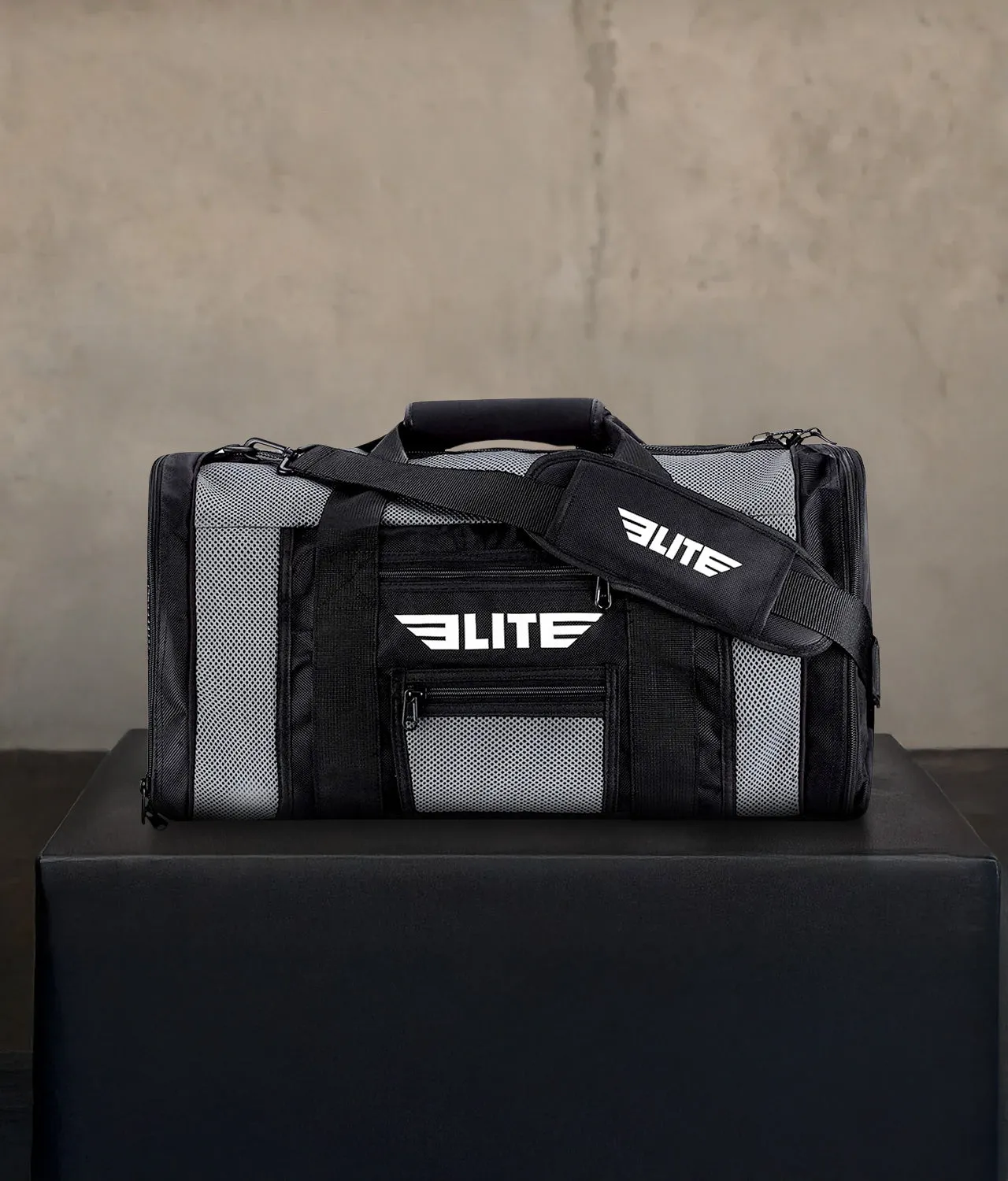Mesh Gray Large Brazilian Jiu Jitsu BJJ Gear Gym Bag
