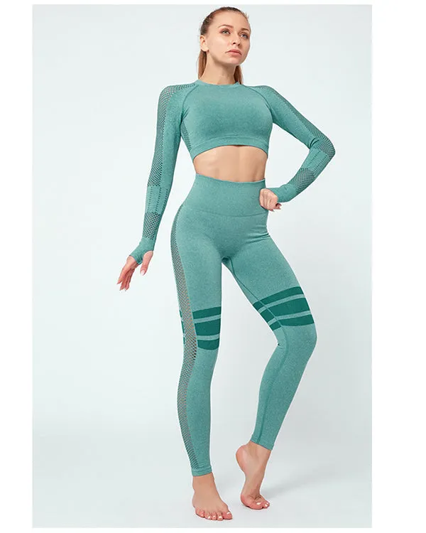 Mesh Seamless Gym Sets