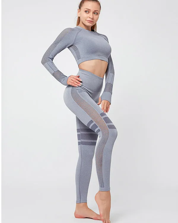 Mesh Seamless Gym Sets