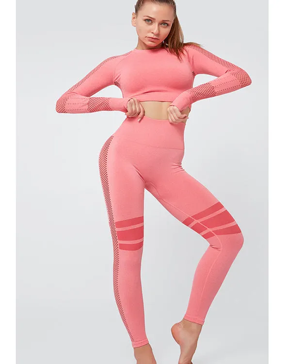 Mesh Seamless Gym Sets