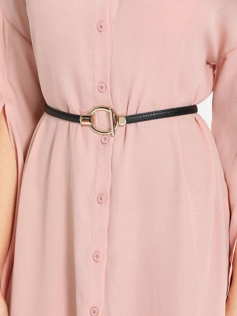Metal Buckle Skinny Buckle