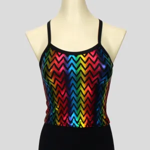 Metallic Rainbow Top