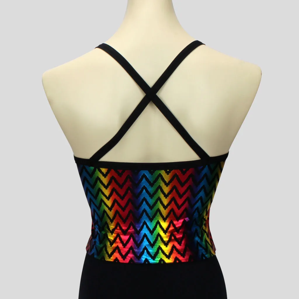 Metallic Rainbow Top