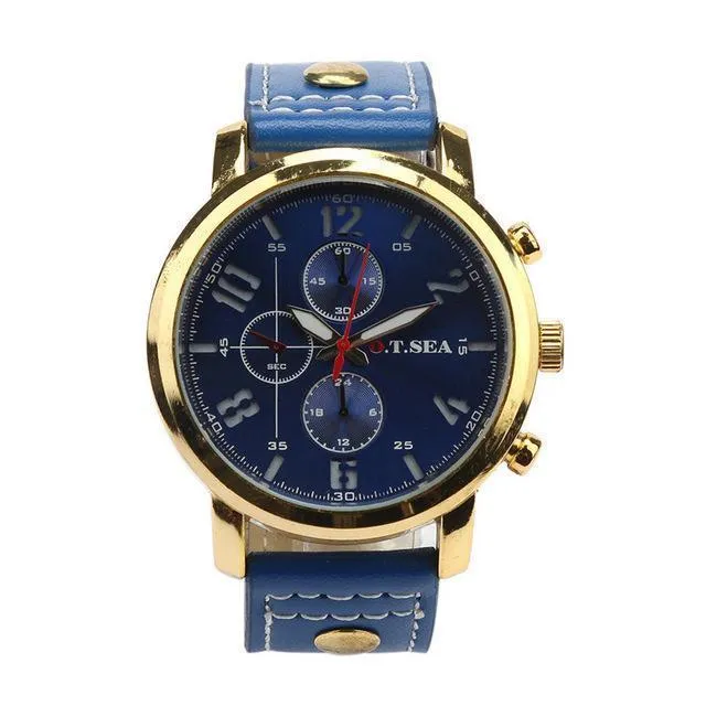 Military Style Quartz Analog Wristwatch