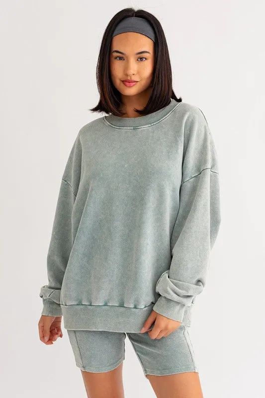 MINERAL oversized pullover