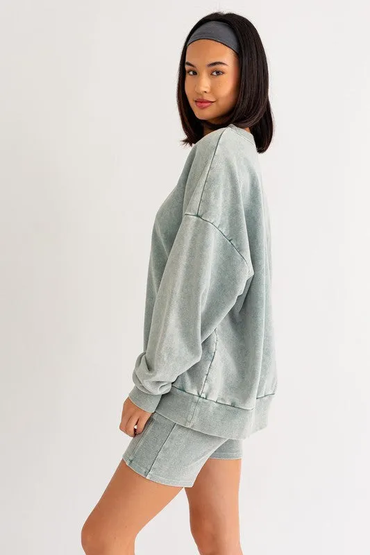 MINERAL oversized pullover