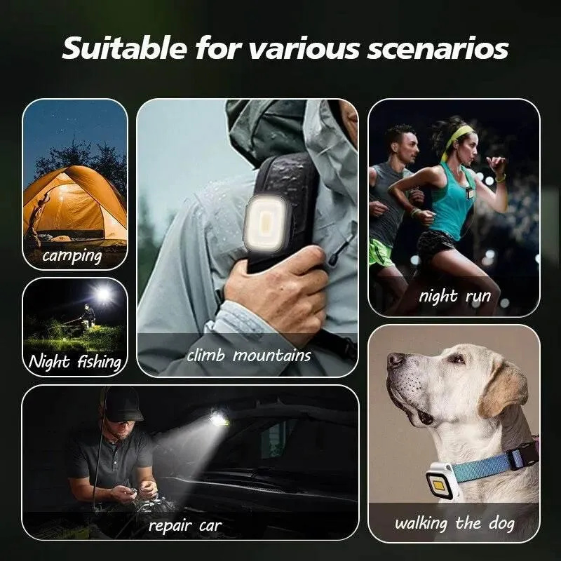 Mini Clip-on Camping Lamp - Portable Outdoor Light