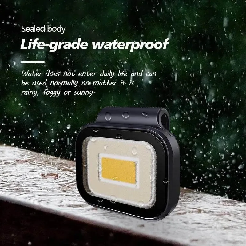 Mini Clip-on Camping Lamp - Portable Outdoor Light