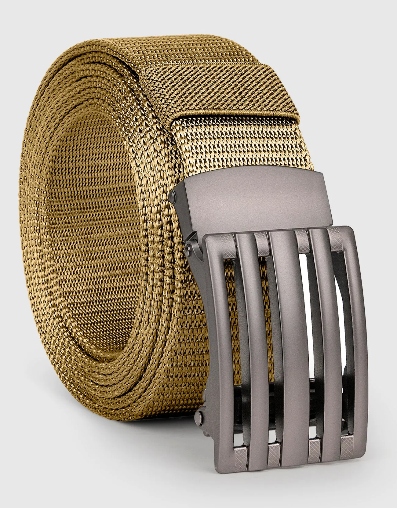 Mio Marino Mens Adjustable Tactical Ratchet Golf Belt