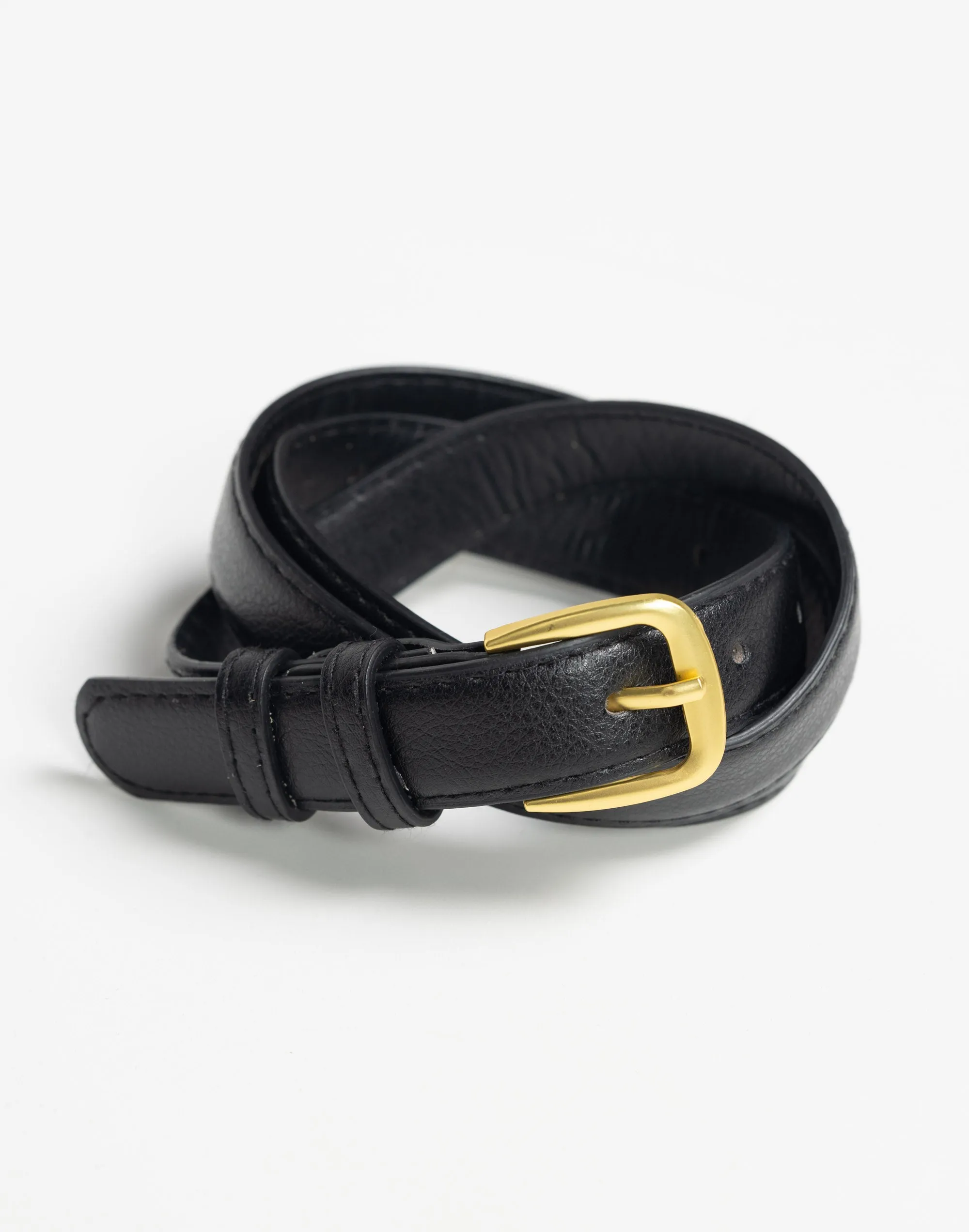Miriah Belt (Black/Gold)