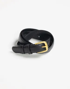 Miriah Belt (Black/Gold)