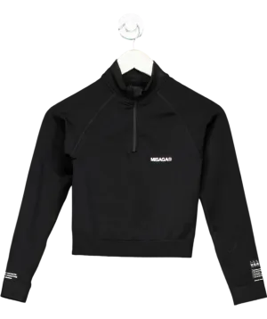 Misaga Seamless Recycled Top Black UK XS