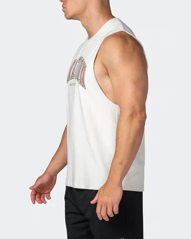 MNation Varsity Drop Arm Tank - Dew