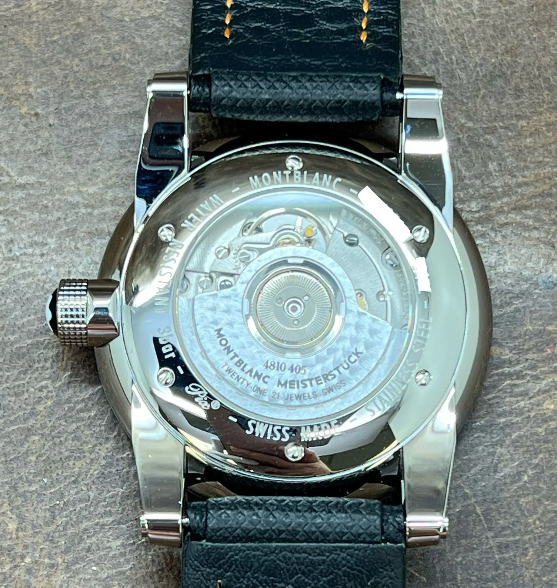 Montblanc  Timewalker Voyager UTC 109137 Grey Dial Automatic Men's Watch