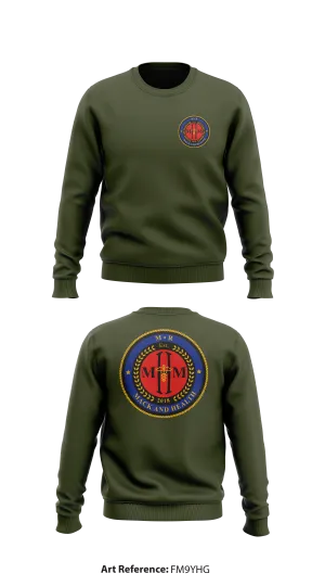 M.R. Mack & Health Store 1 Core Men's Crewneck Performance Sweatshirt - fM9yHg