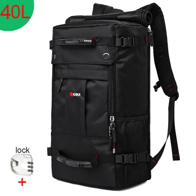 Multifunction Backpacks Male outdoor Luggage Bag