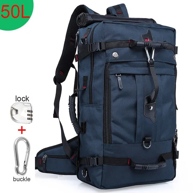 Multifunction Backpacks Male outdoor Luggage Bag